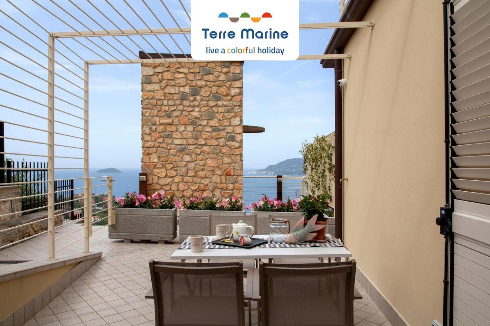 Ferienwohnung Il Tinetto, Terre Marine Lerici Exterior foto